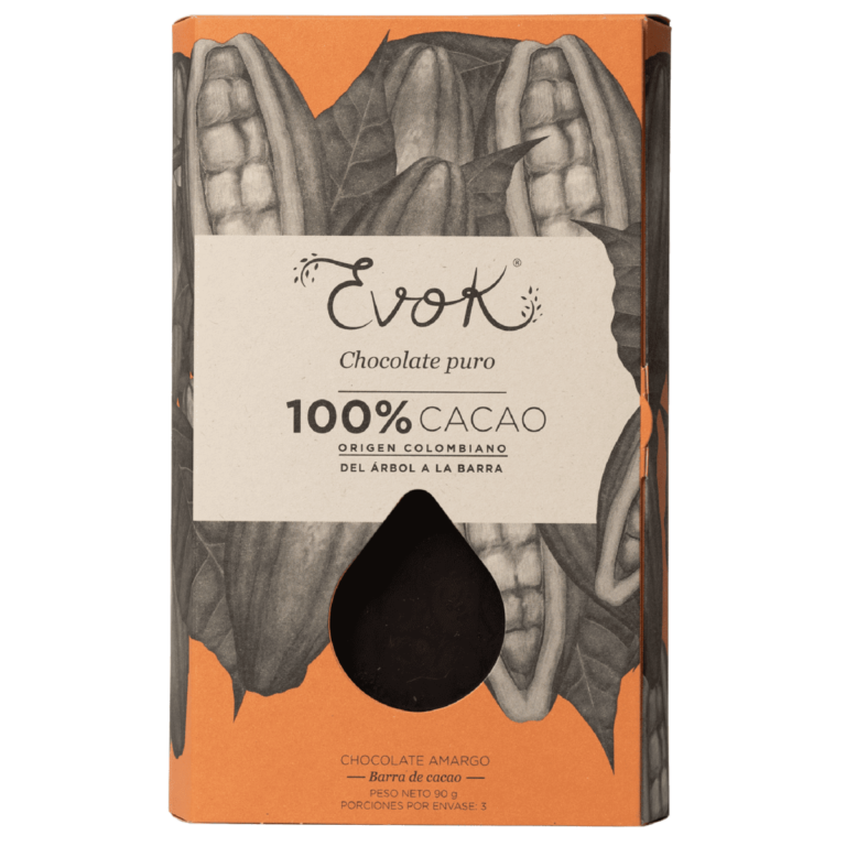 Imagen destacada de Barra de chocolate 100% cacao amargo, sin agregados