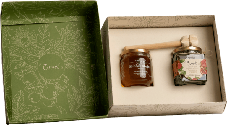 Imagen destacada de Kit dulce natural Caja regalo con miel y cacao en polvo