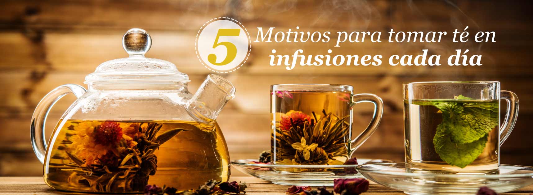 5 motivos para tomar té en infusiones cada día